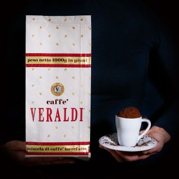 Caffè - Miscela Arabici in grani o macinato - 1 Kg Veraldi - 2