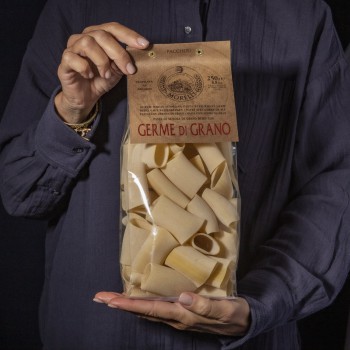 Wheat germ paccheri pasta - 250gr Antico Pastificio Morelli - 1