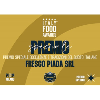 Traditional Piadina Flatbread "La Ritrovata Tradizionale" - 3-Piece Pack Fresco Piada - 3